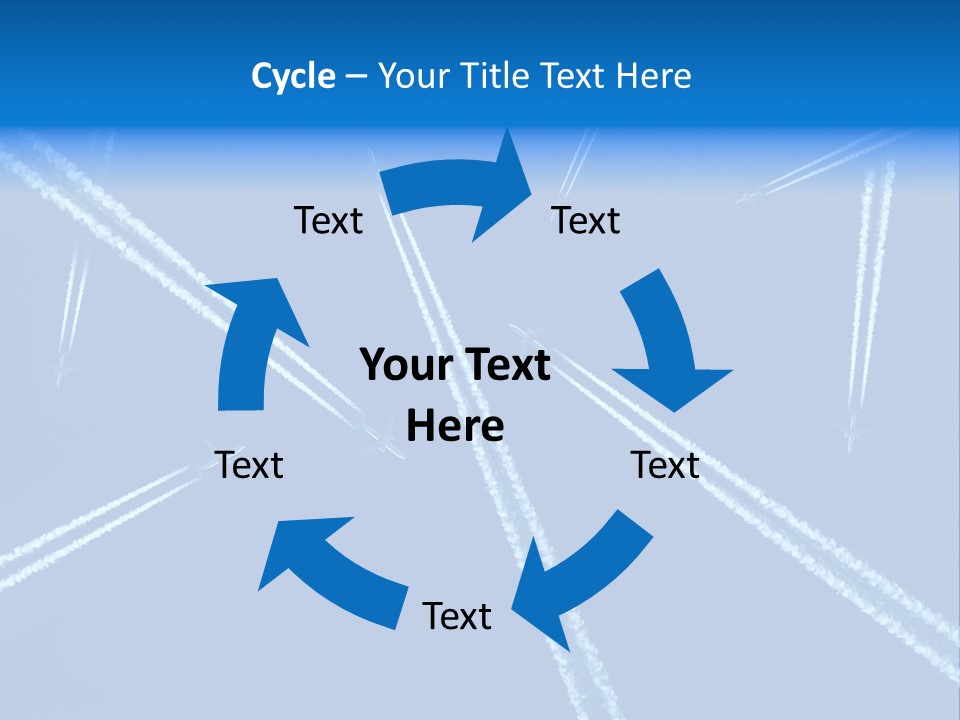 Aviation Sky Civil PowerPoint Template