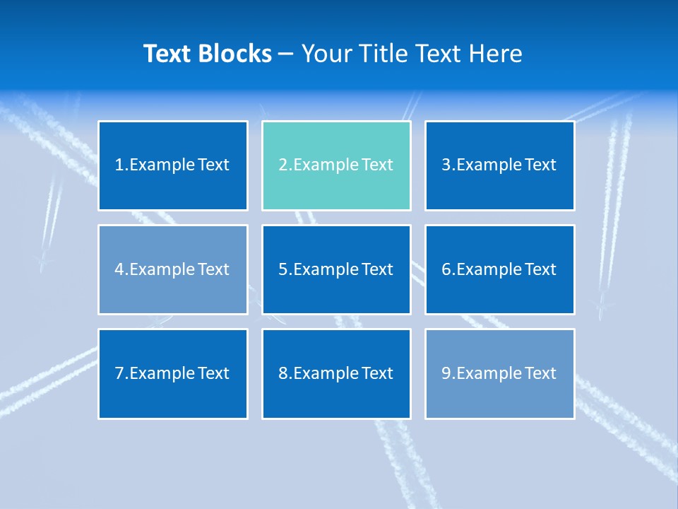 Aviation Sky Civil PowerPoint Template