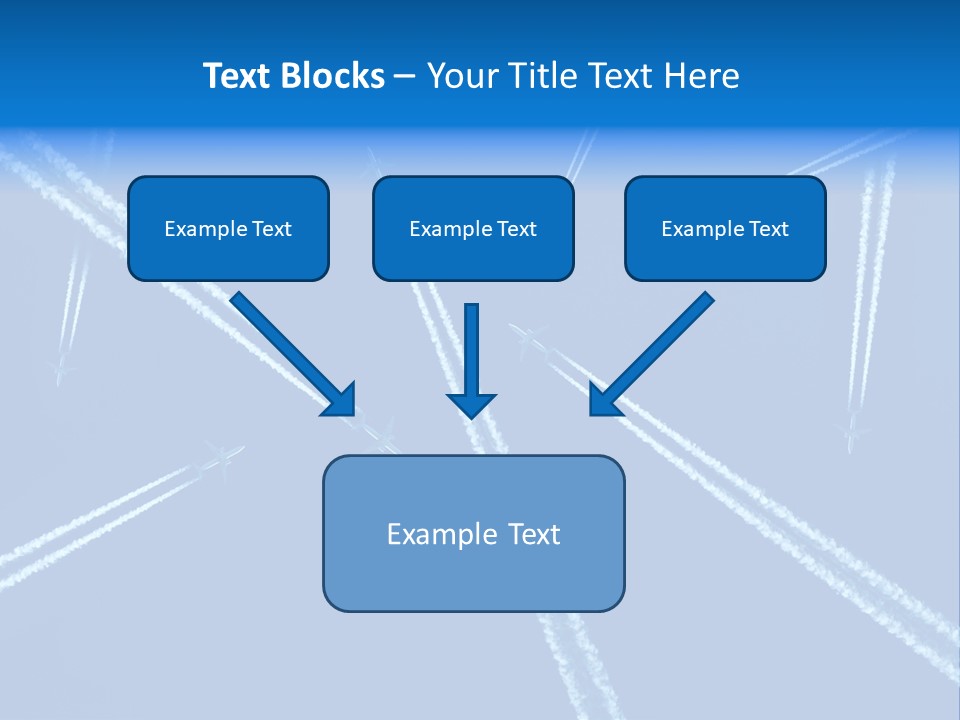Aviation Sky Civil PowerPoint Template