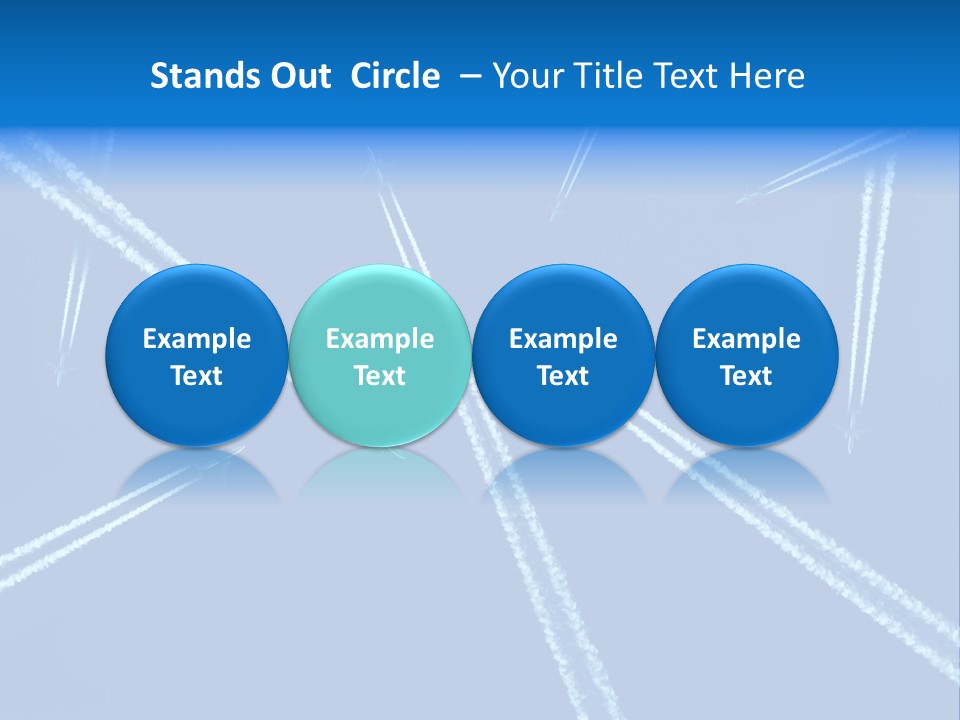 Aviation Sky Civil PowerPoint Template