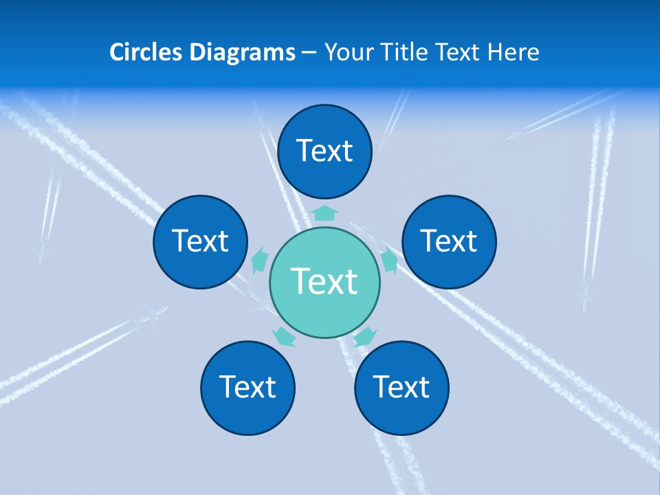 Aviation Sky Civil PowerPoint Template