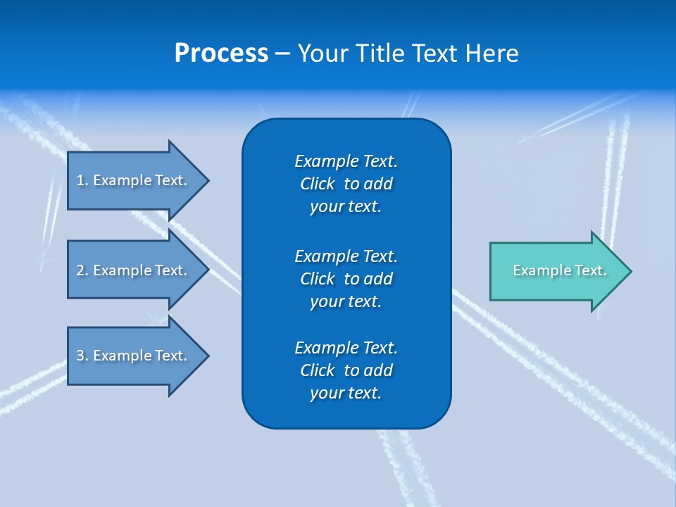 Aviation Sky Civil PowerPoint Template