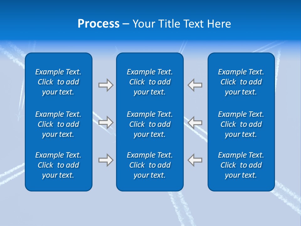 Aviation Sky Civil PowerPoint Template