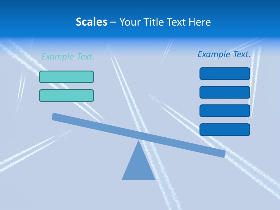 Aviation Sky Civil PowerPoint Template
