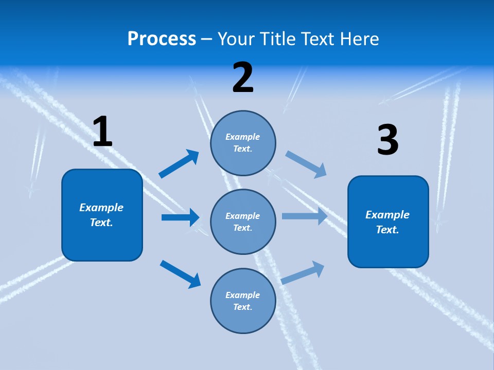 Aviation Sky Civil PowerPoint Template