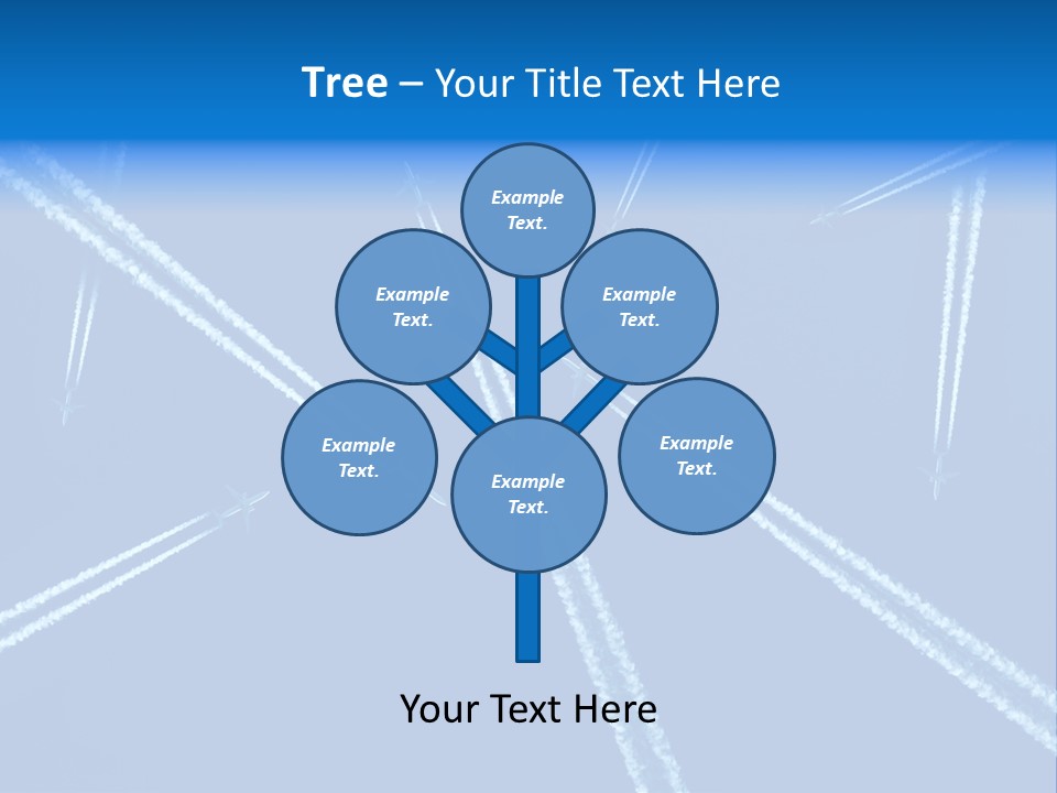 Aviation Sky Civil PowerPoint Template