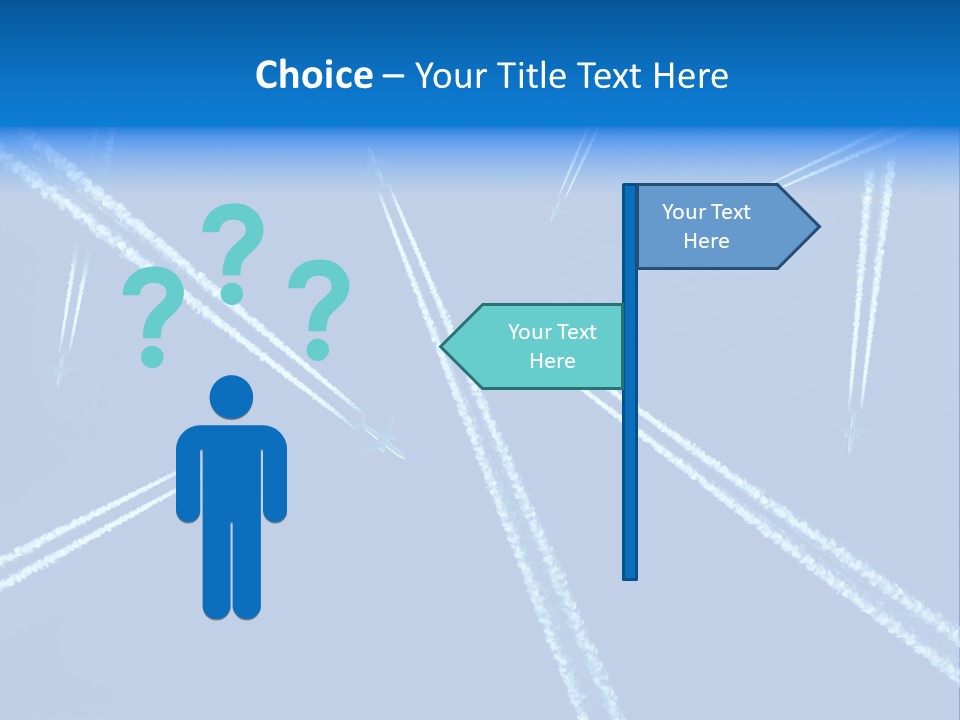 Aviation Sky Civil PowerPoint Template