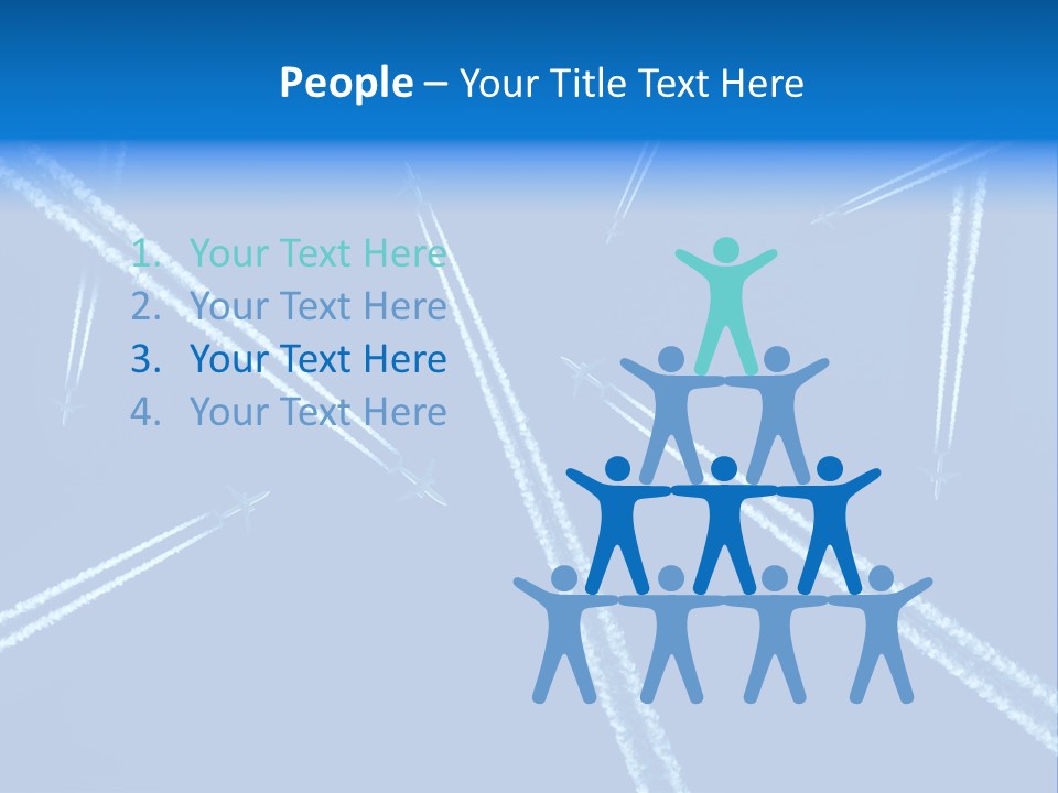 Aviation Sky Civil PowerPoint Template