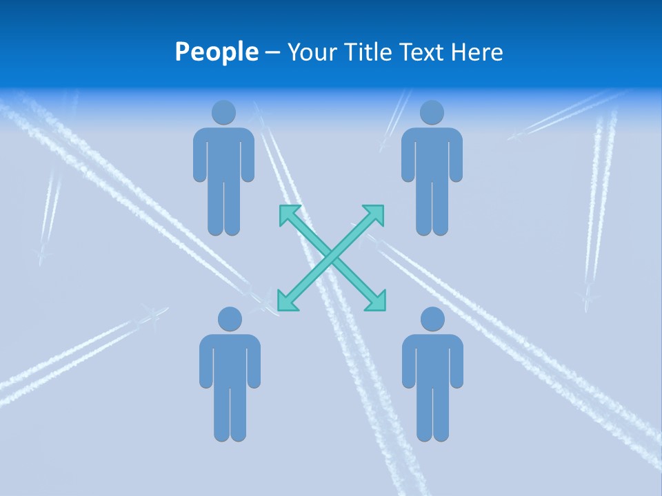 Aviation Sky Civil PowerPoint Template