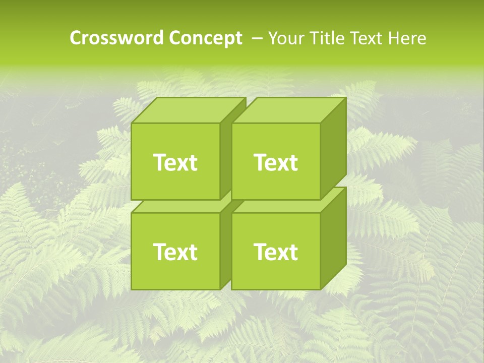 Branch Canopy Nature PowerPoint Template