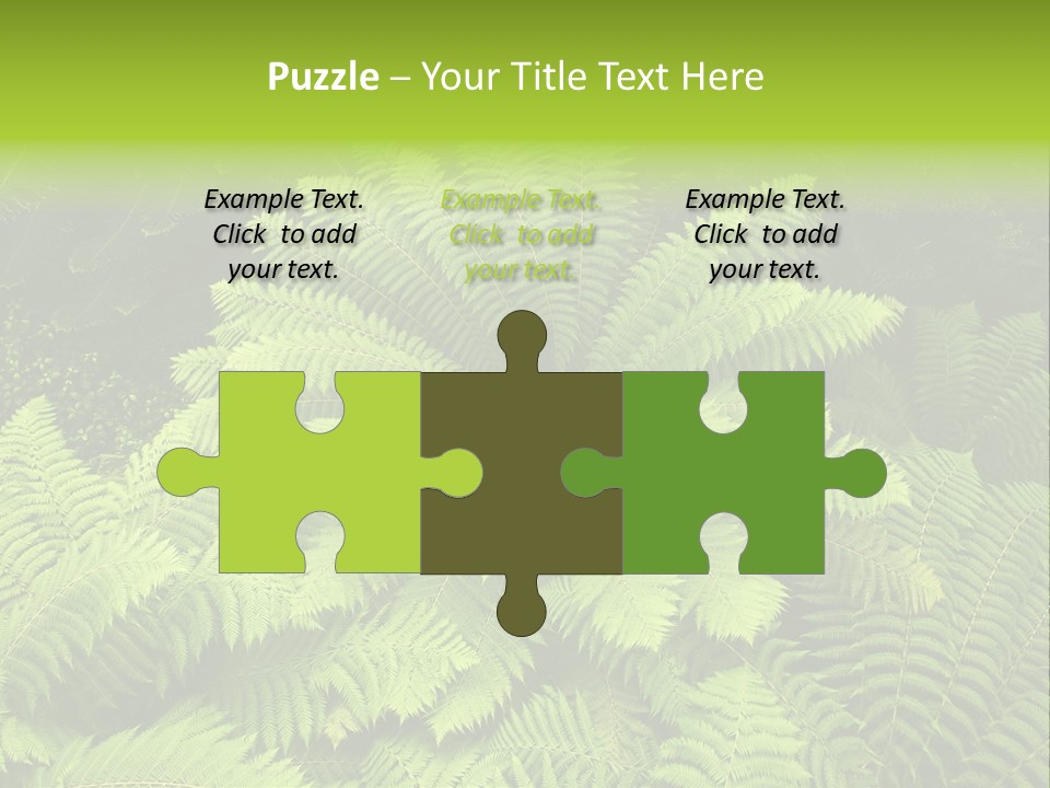 Branch Canopy Nature PowerPoint Template