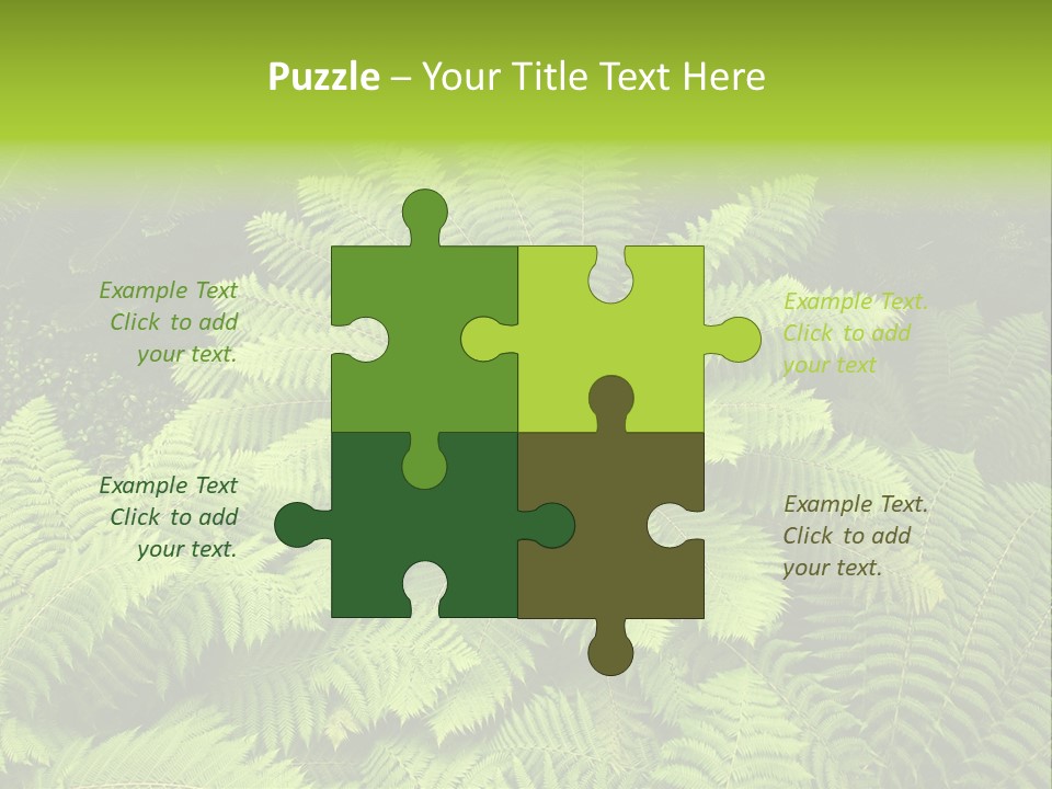 Branch Canopy Nature PowerPoint Template