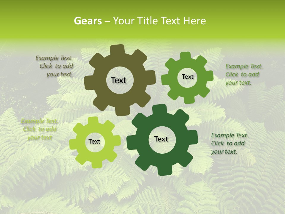 Branch Canopy Nature PowerPoint Template