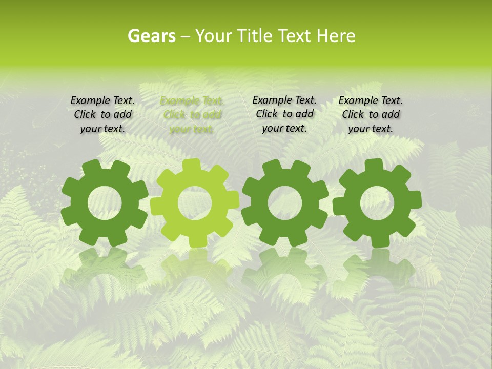 Branch Canopy Nature PowerPoint Template