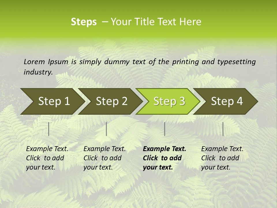 Branch Canopy Nature PowerPoint Template