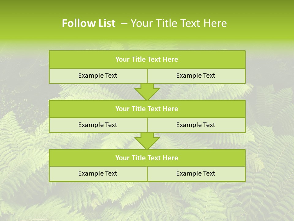 Branch Canopy Nature PowerPoint Template