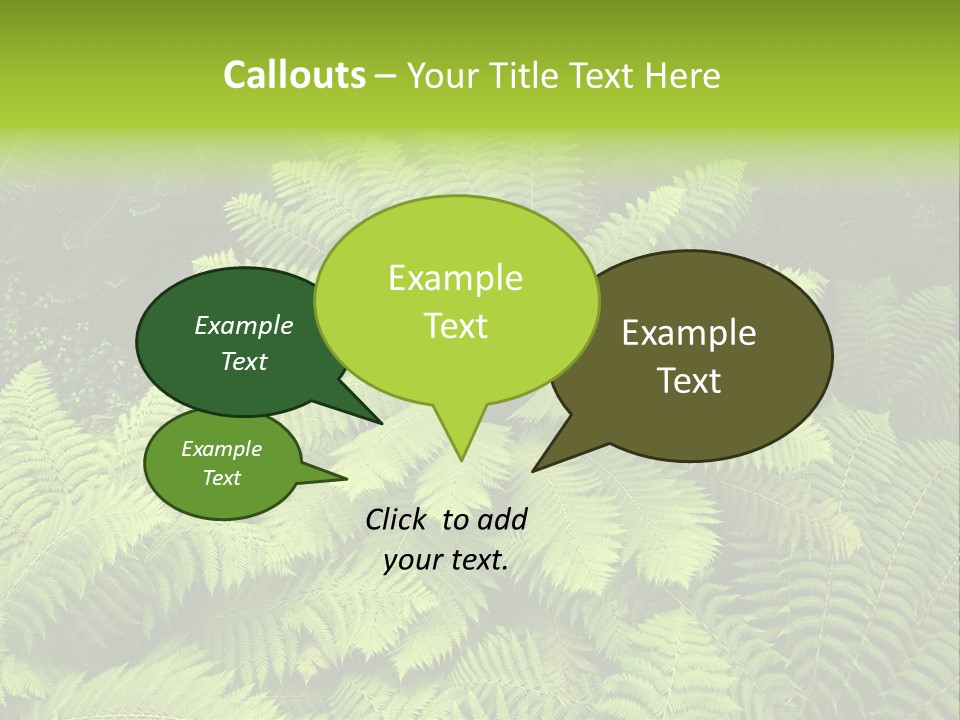 Branch Canopy Nature PowerPoint Template
