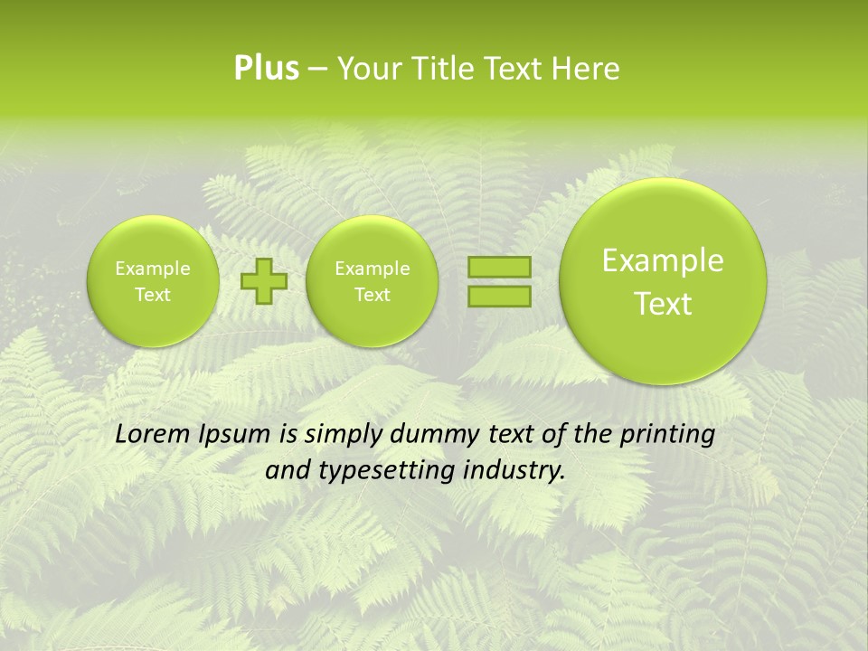 Branch Canopy Nature PowerPoint Template