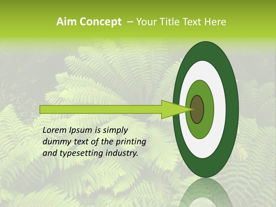 Branch Canopy Nature PowerPoint Template