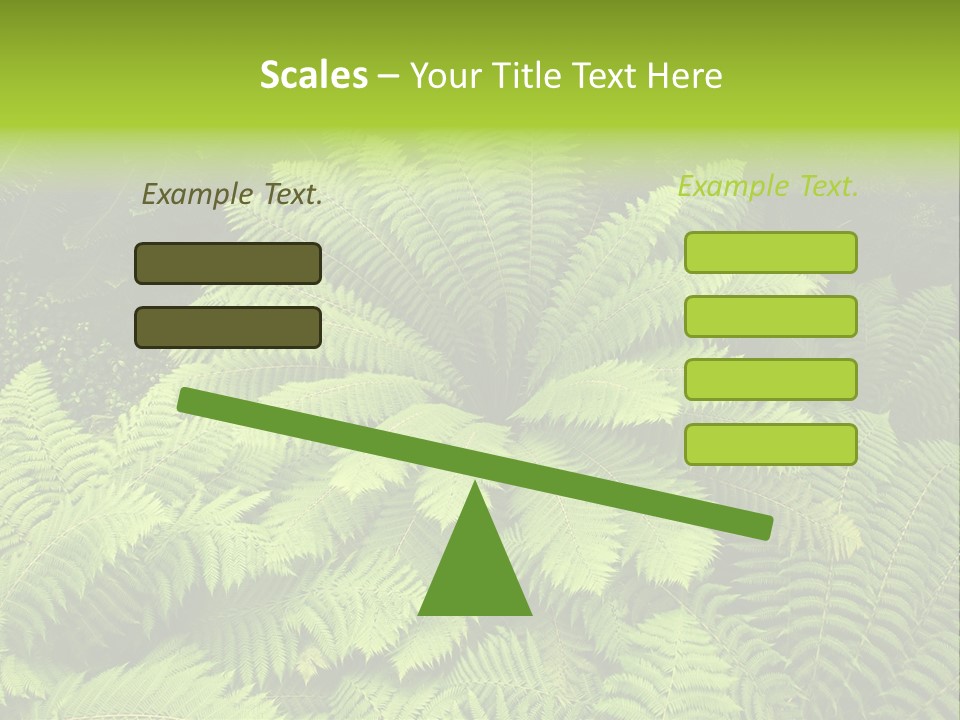 Branch Canopy Nature PowerPoint Template