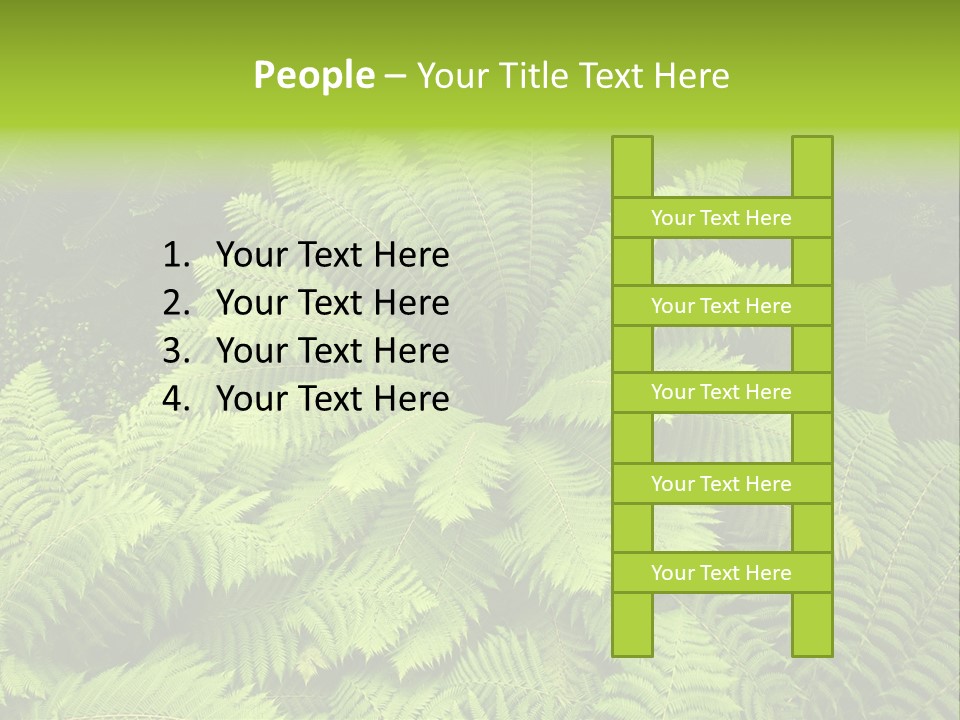 Branch Canopy Nature PowerPoint Template
