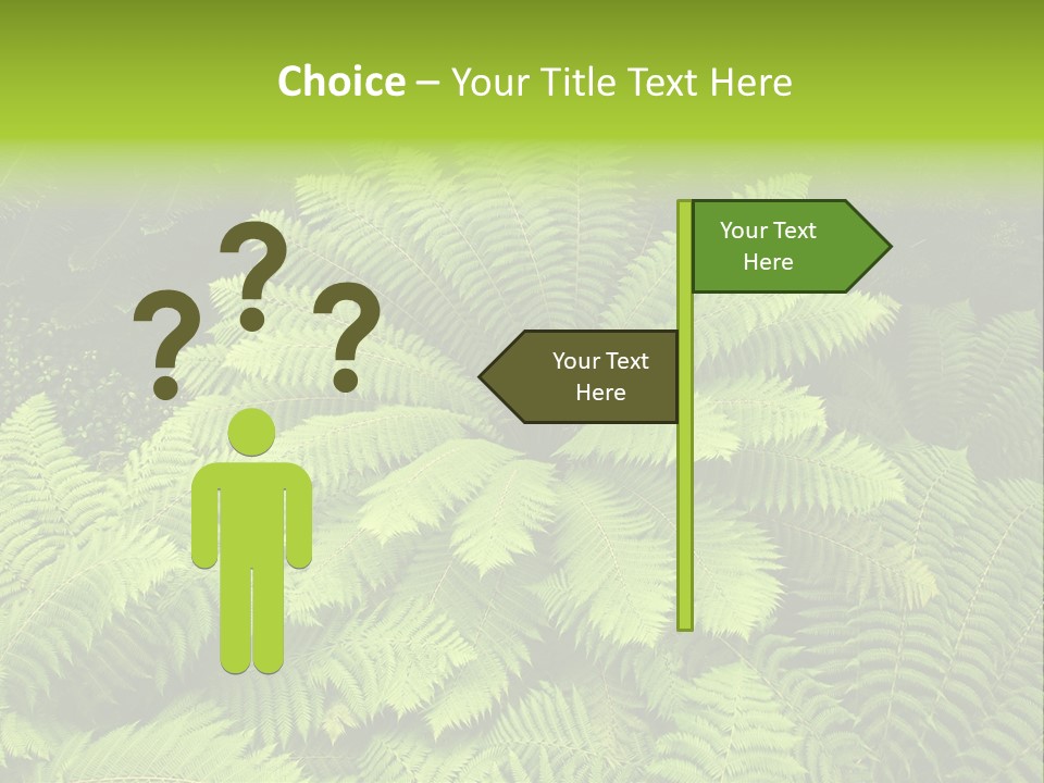 Branch Canopy Nature PowerPoint Template