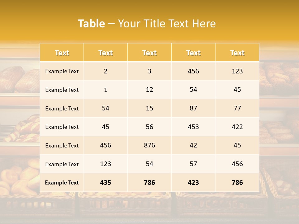 Fresh Poppy Staple PowerPoint Template