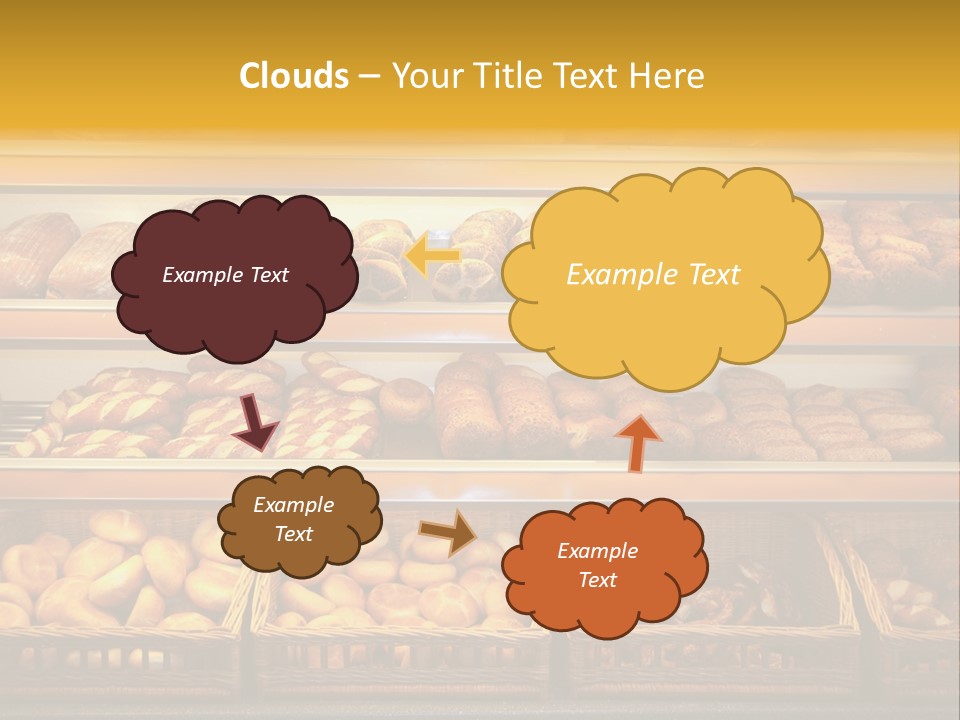 Fresh Poppy Staple PowerPoint Template