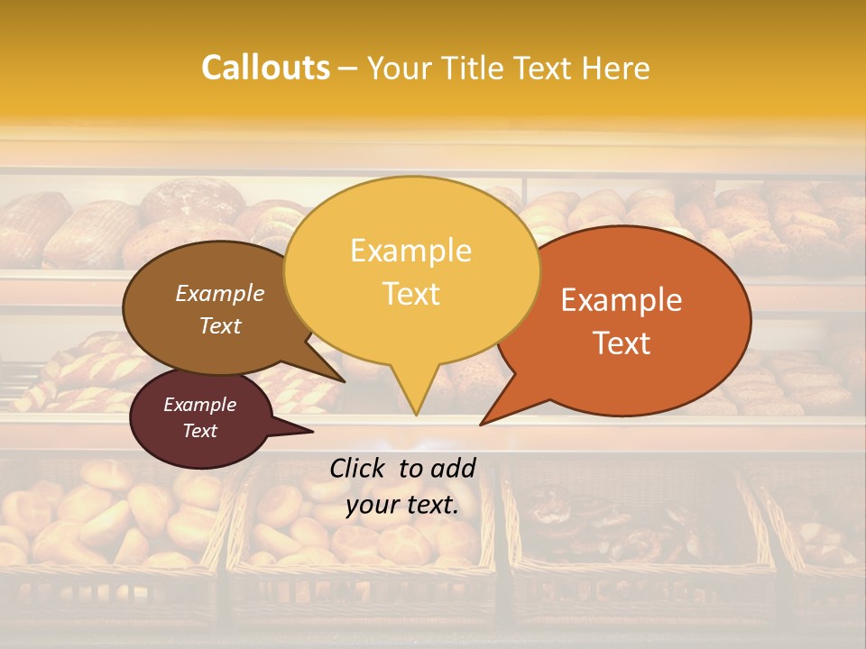 Fresh Poppy Staple PowerPoint Template