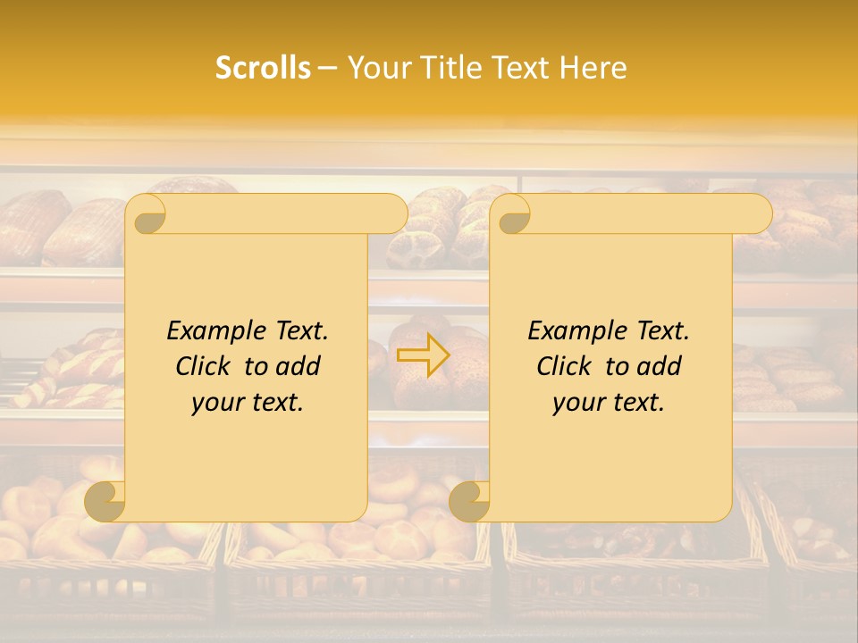 Fresh Poppy Staple PowerPoint Template