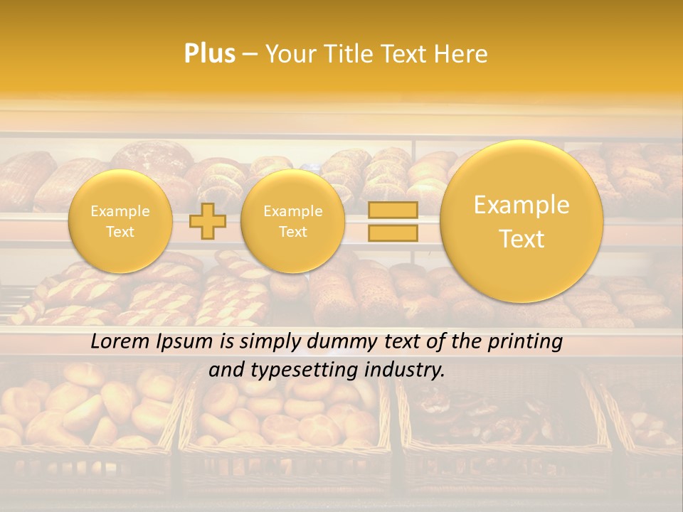 Fresh Poppy Staple PowerPoint Template