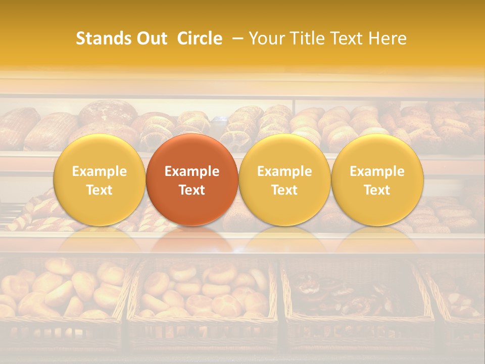 Fresh Poppy Staple PowerPoint Template