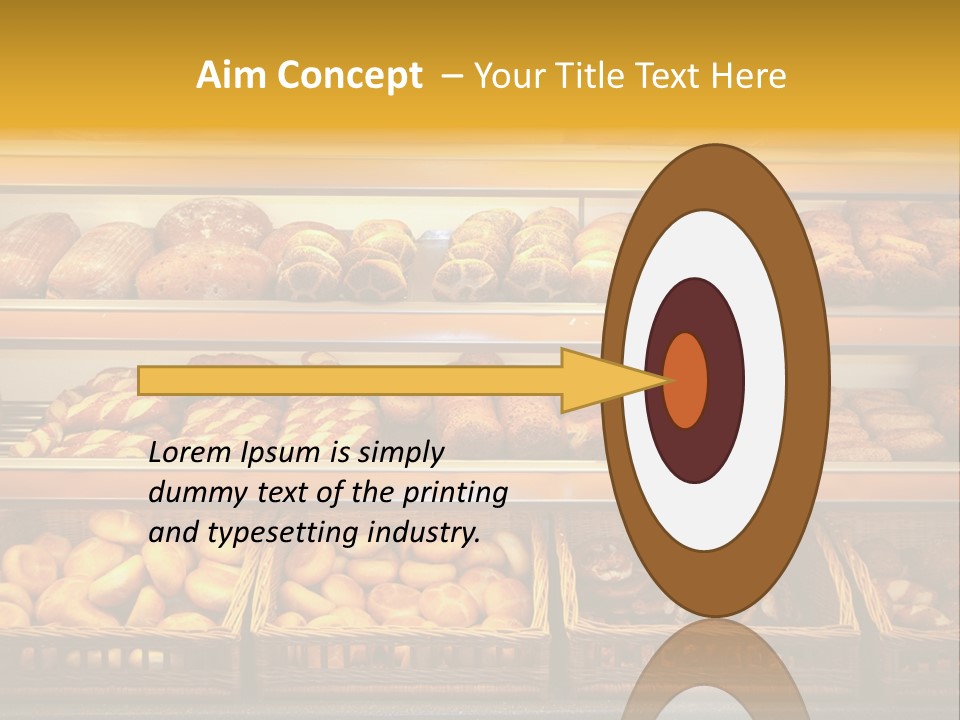 Fresh Poppy Staple PowerPoint Template