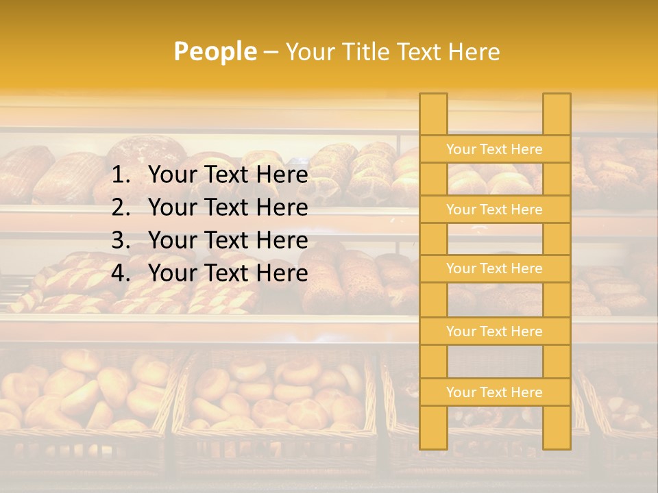Fresh Poppy Staple PowerPoint Template