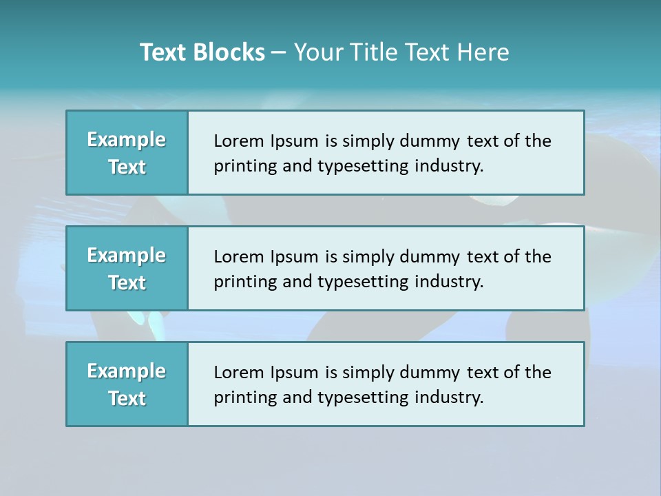 Black Blue Mother PowerPoint Template