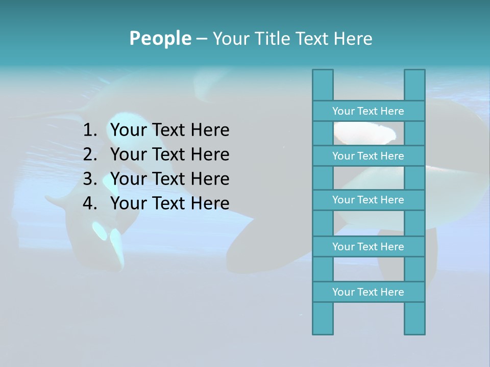 Black Blue Mother PowerPoint Template