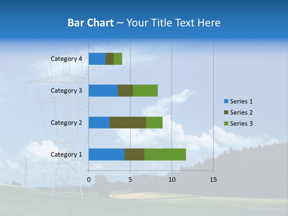 Steel Blue Network PowerPoint Template