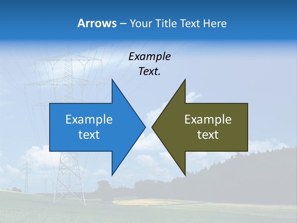 Steel Blue Network PowerPoint Template