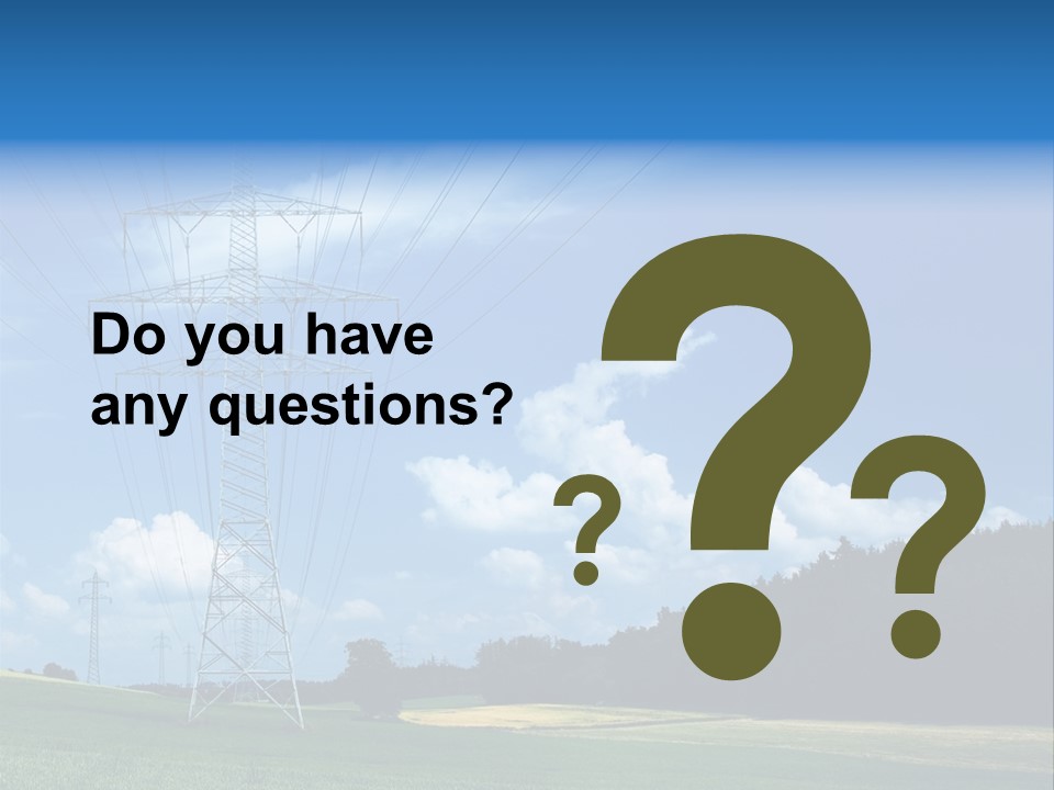 Steel Blue Network PowerPoint Template