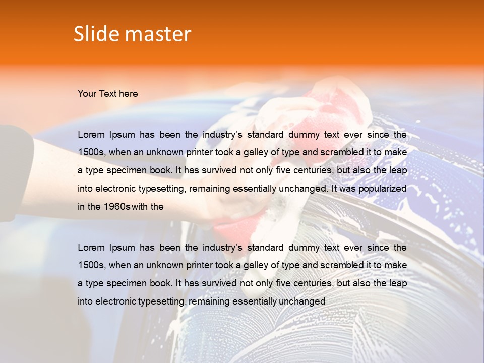 Cleaning Spray Summer PowerPoint Template