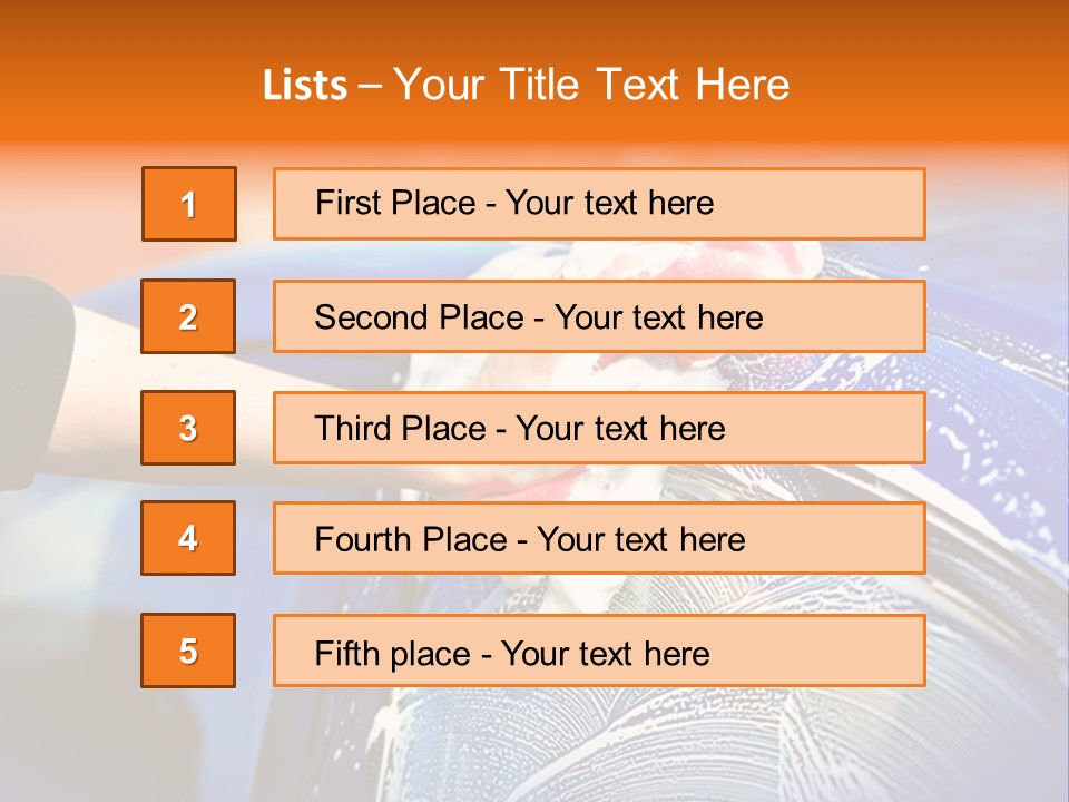 Cleaning Spray Summer PowerPoint Template