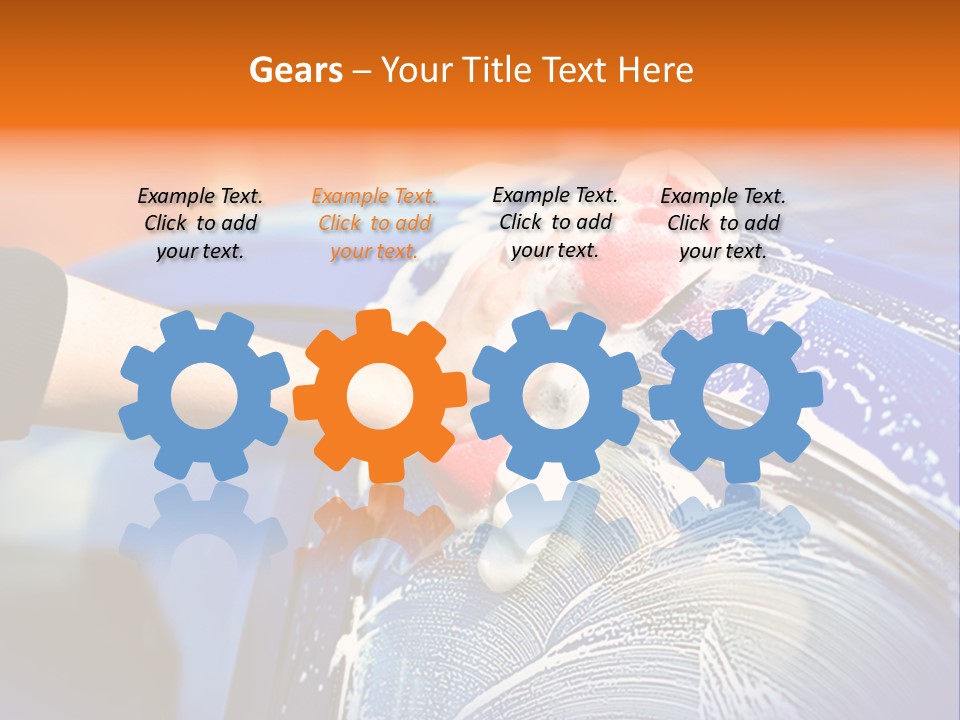 Cleaning Spray Summer PowerPoint Template