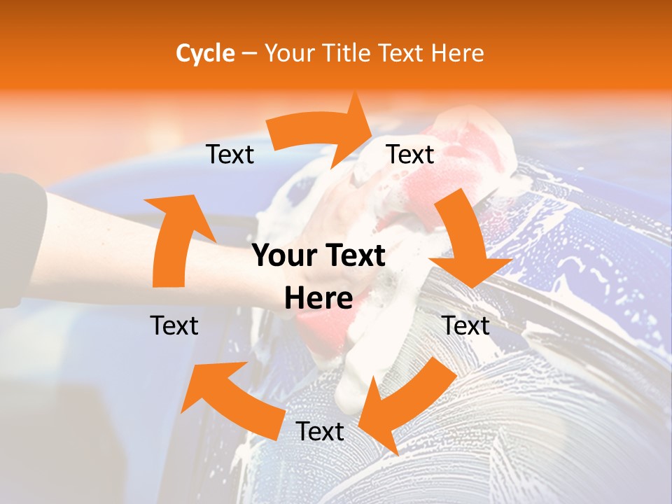 Cleaning Spray Summer PowerPoint Template