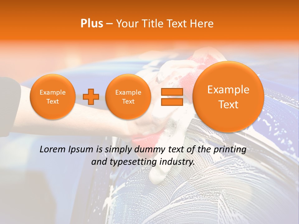 Cleaning Spray Summer PowerPoint Template