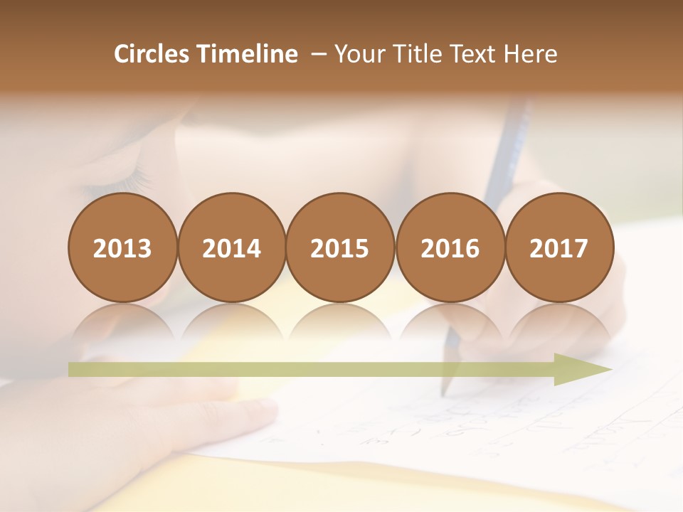 School Concept Letters PowerPoint Template