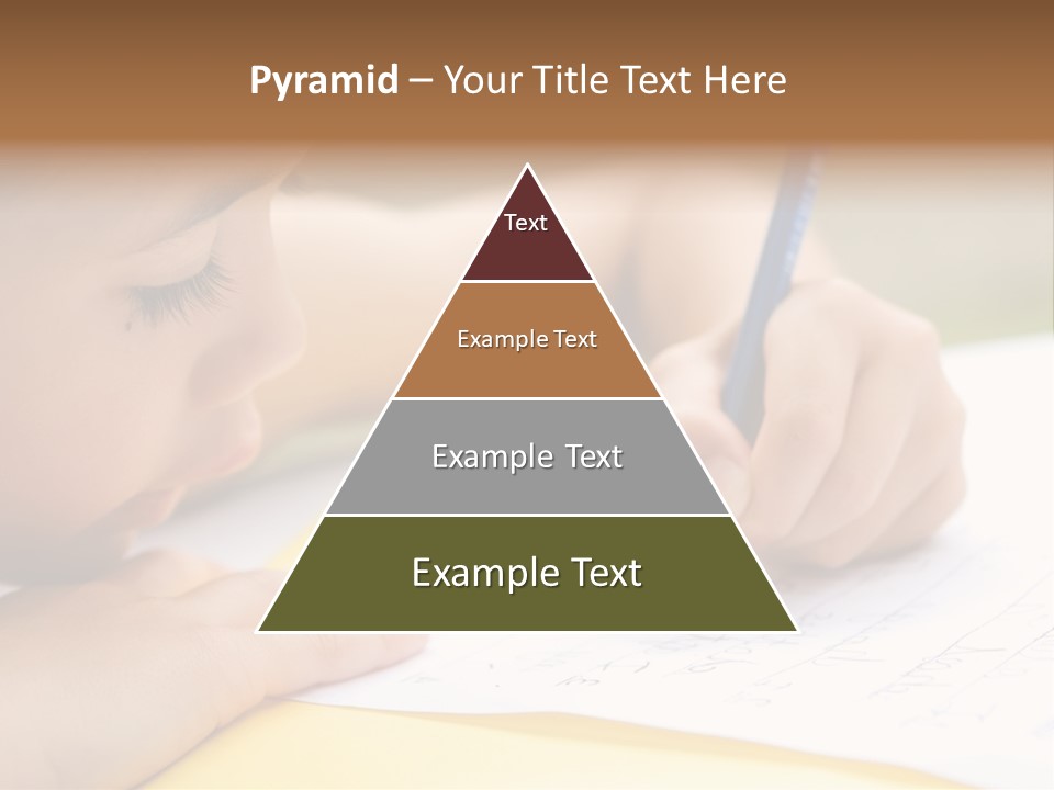 School Concept Letters PowerPoint Template