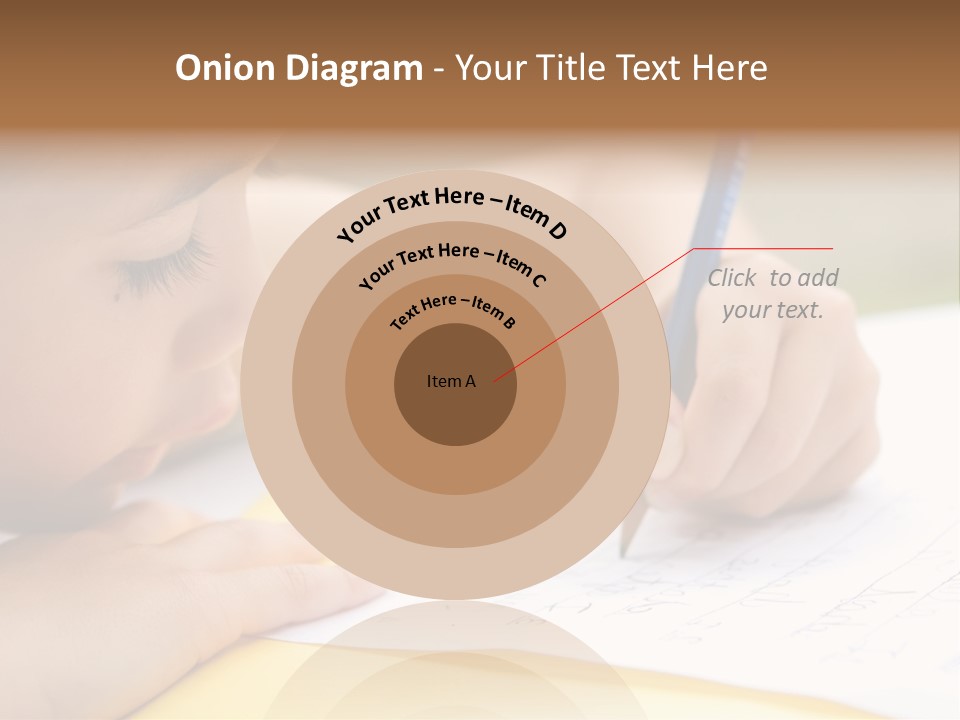 School Concept Letters PowerPoint Template