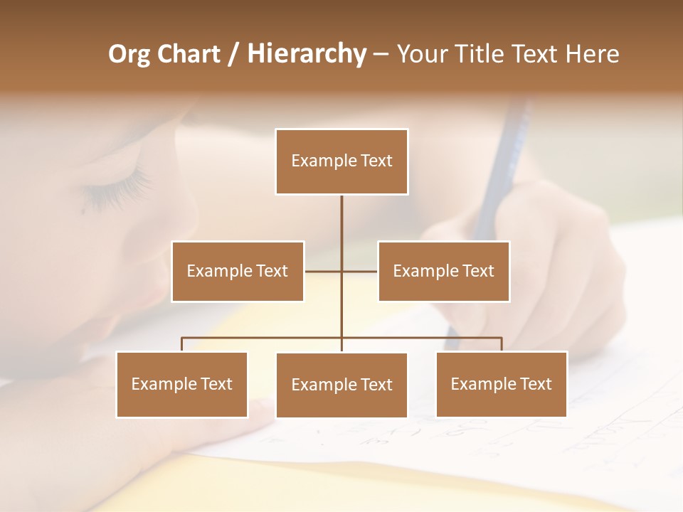 School Concept Letters PowerPoint Template