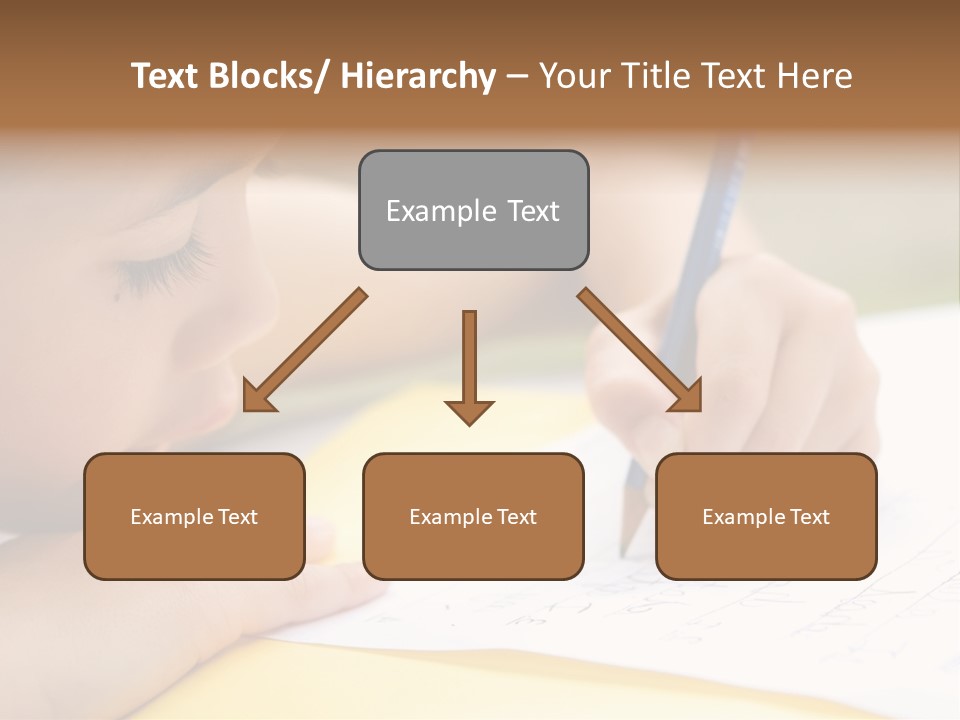 School Concept Letters PowerPoint Template