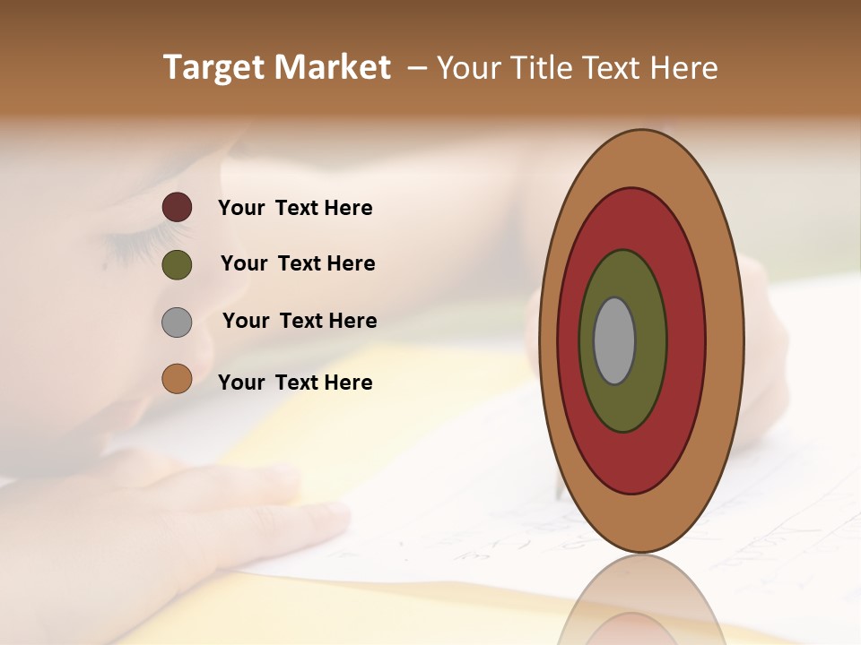 School Concept Letters PowerPoint Template